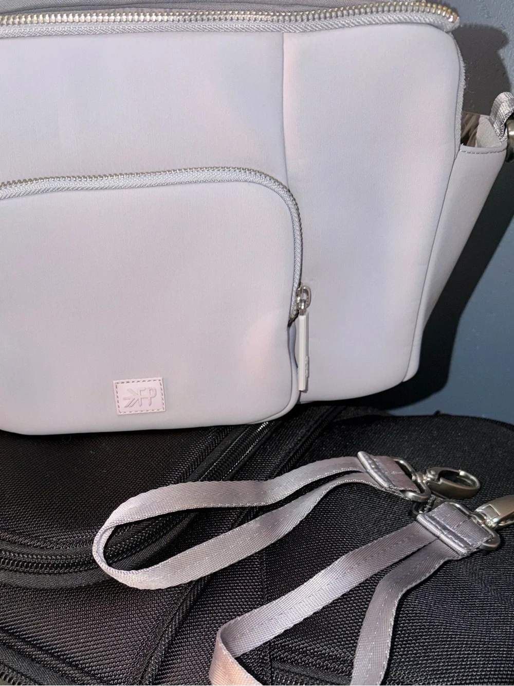 Freshly  Picked lavender stroller caddy LIKE new